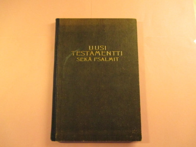 Uusi Testamentti sekä Psalmit 1928.