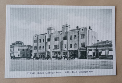 Turku, Hotelli Hamburger Börs, mv pk, k. 1910