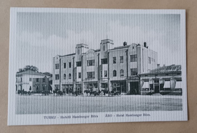 Turku, Hotelli Hamburger Börs, mv pk, k. 1910