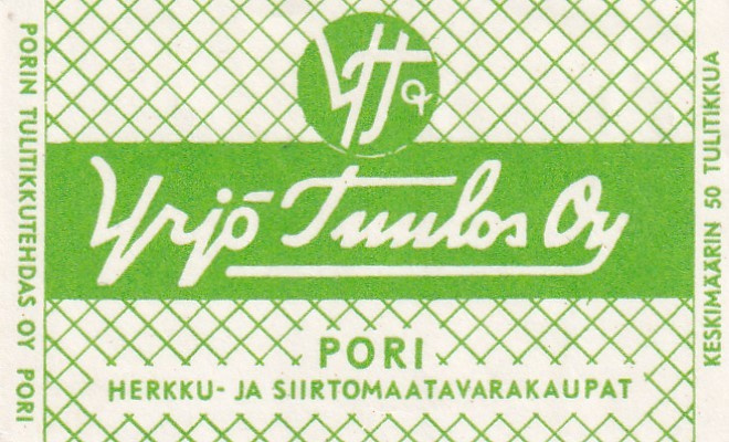 Pori, Yrjö Tuulos Oy  3/11