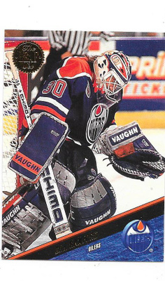 1993-94 LEAF #68 Bill Ranford , Edmonton Oilers MV