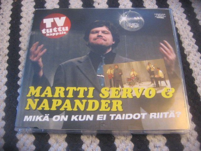 Martti Servo ja Napander - Mikä on kun ei taidot riitä?(cds)