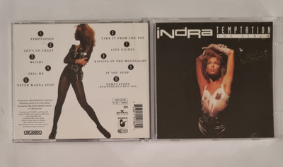 INDRA: TEMPTATION - THE ALBUM CD