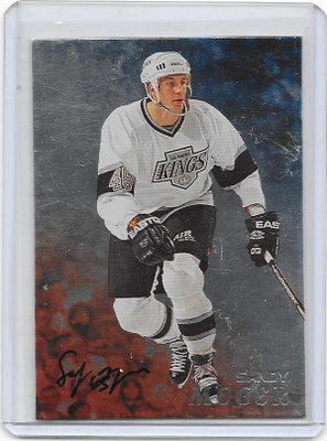 1998-99 Be A Player Signature #64 Sandy Moger LA Kings Ässät