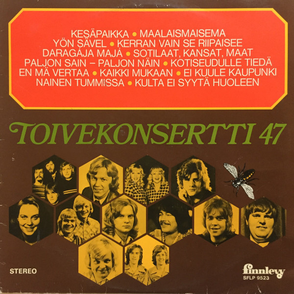 Toivekonsertti 47 LP Markku Aro Pepe Willberg Irwin