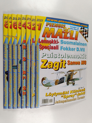 Pienoismalli vuosikerta 2001 (1-8)