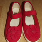 Punaiset canvas kengät, koko 32, UUDET!!! - pikkukuva 2