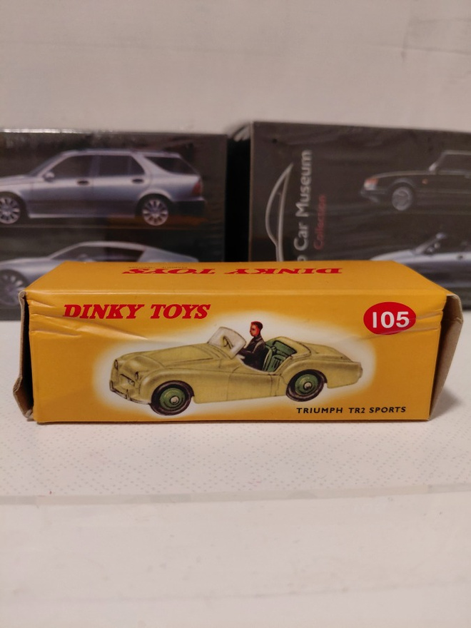 Triumph TR2 Sports Dinky Toys