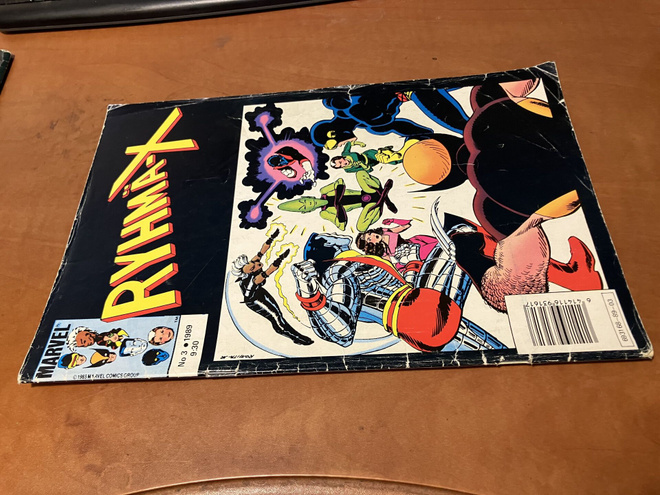MARVEL RYHMÄ-X 3/1989