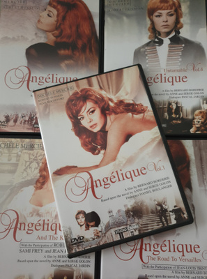 Angelika DVD koko sarja Michelle Mercier