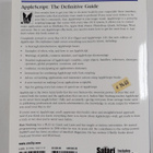 Matt Neuburg : Applescript : the definitive guide - pikkukuva 2