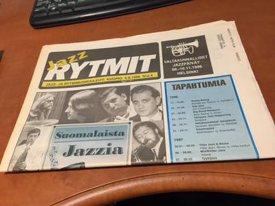 JAZZ RYTMIT LEHTI 4/1996 HYVÄ