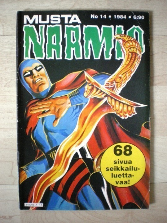 Mustanaamio 1984: 14