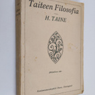 Hippolyte Taine : Taiteen filosofia 2 - pikkukuva 1