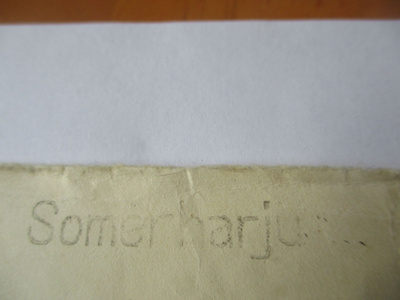 1943 Somerharju rivil + P.VAUNU 2