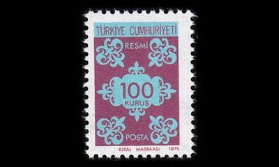 Turkki D_140 ** Virkamerkit (1975)