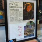 PINK FLOYD - LEHTILEIKE + DAVID GILMOUR NIMIKIRJOITUS! - pikkukuva 1