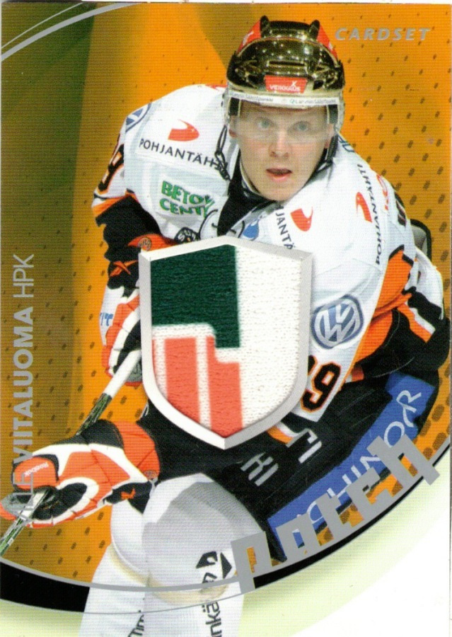 2011-12 Cardset VILLE VIITALUOMA HPK Patch