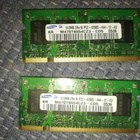 2x Samsung 512MB PC2-4200S-444 RAM moduulia kannett. konelle - pikkukuva 1