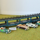 #U84 Märklin 4234 autojenkuljetusvaunu + 4 autoa - pikkukuva 2
