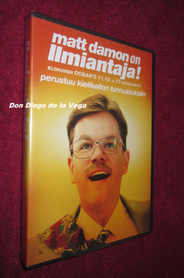 Matt Damon on Ilmiantaja (UUSI/DVD)