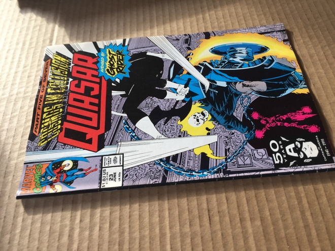 MARVEL QUASAR 23/1991 HYVÄ