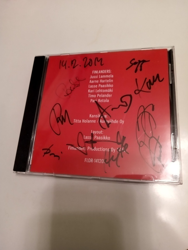 CD FINLANDERS - Oikeesti iloinen joulu (+Nimmarit!) Sis.pk:t