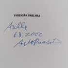 Arto Paasilinna : Yhdeksän unelmaa (signeerattu, tekijän ... - pikkukuva 3