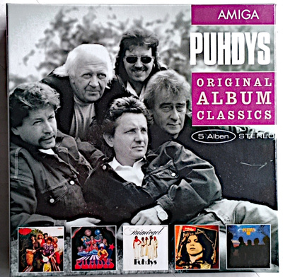 PUHDYS - Ostrockin jättiläisen 5 x CD digipack