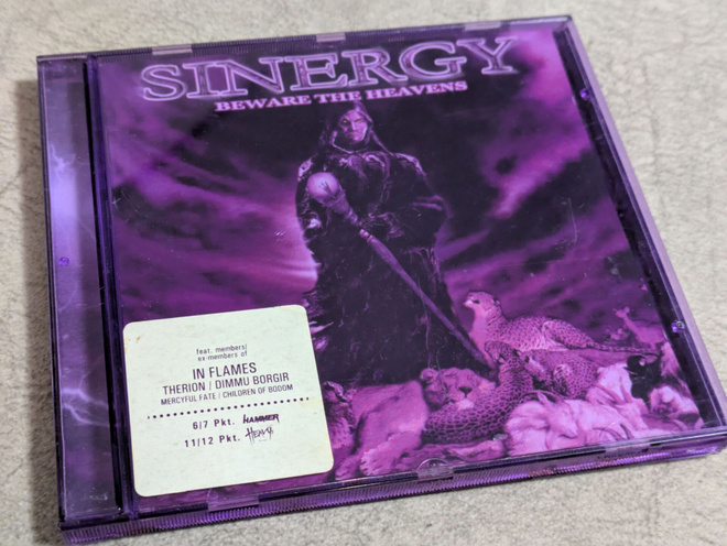 Sinergy - Beware The Heavens (CD) MINT! Original Alexi Laiho