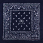 Viper Bandana T.Sininen Paisley, 50x50cm 100% Puuvillaa UUSI - pikkukuva 1