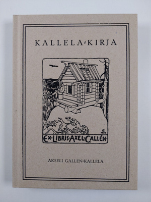 Akseli Gallen-Kallela : Kallela-kirja 1 : Iltapuhde-jutelmia