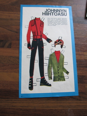 APU PAPERINUKKESIVU JOHNNYN HIIHTOASU 50 / 1968