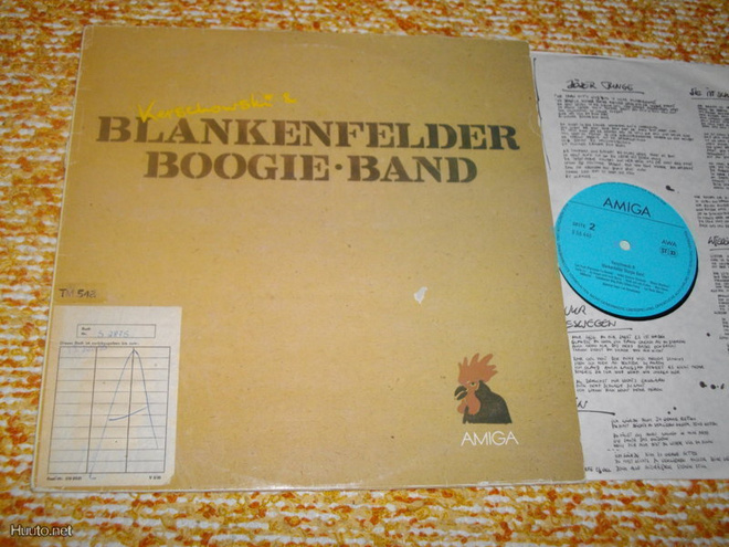 BLANKENFELDER BOOGIE BAND - LP 1989 blues rock & roll EX
