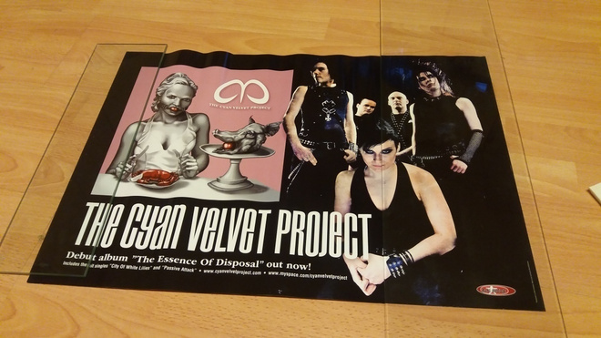 The Cyan Velvet Project - levyjuliste
