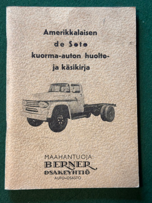 De Soto kuorma-auton käsikrja