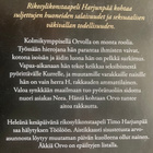 MATTI YRJÄNÄ JOENSUU: HARJUNPÄÄ JA RAUTAHUONE (KOVAKANTINEN) - pikkukuva 3