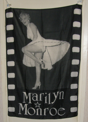 Marilyn Monroe - kangas / seinävaate / lippu