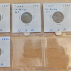 25 Kolikkoa USA 1 c 22 x 1890-1920 + 1941 1944 1950 - pikkukuva 2