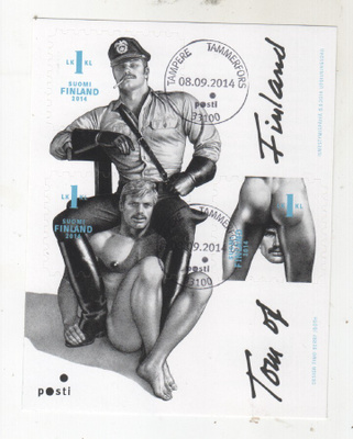Tom of Finland arkki leimattuna