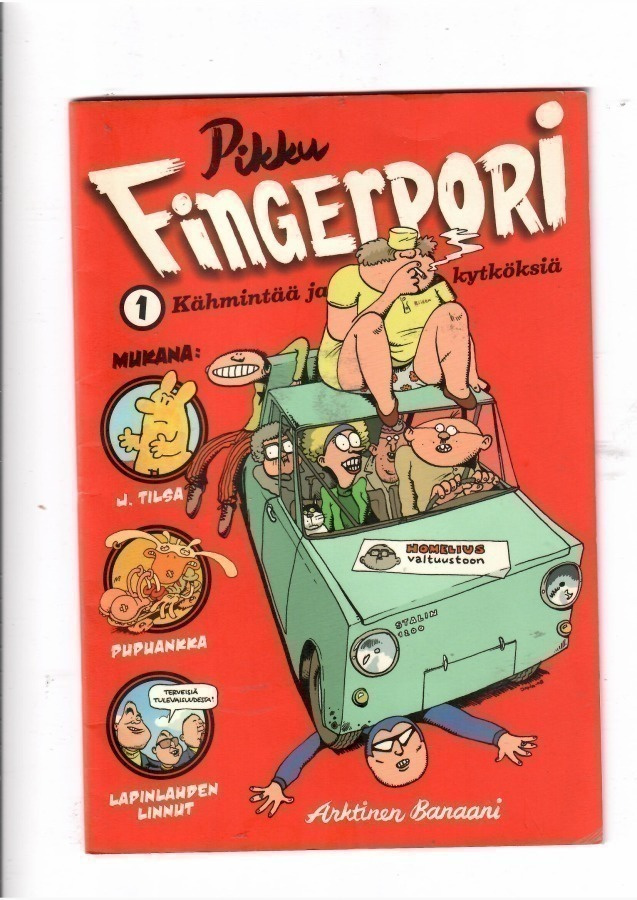 PIKKU FINGERPORI 1: Kähmintää ja kytköksiä