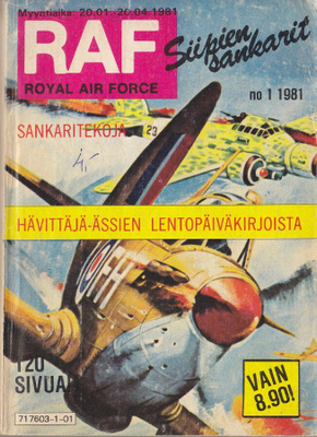 Siipien Sankarit 1/1981 RAF: Taivas palaa!