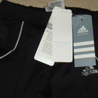Juoksutrikoot, Adidas, k.XS/S, mustat, laput kiinni - pikkukuva 2