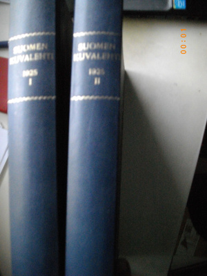Suomen Kuvalehti 1925 1-52 numerot sidottuna
