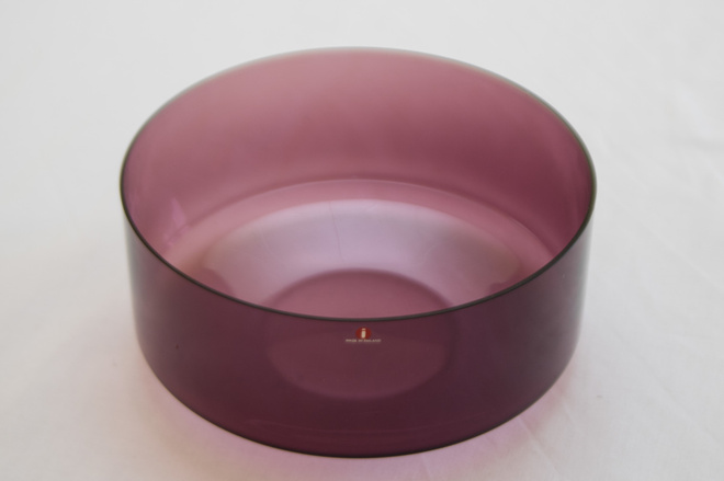 Iittalan violetti kulho