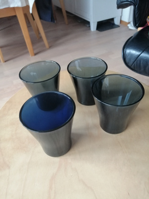 Riihimäen lasi juomalaseja 4kpl