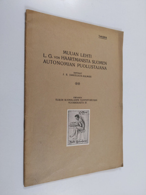 J. R. Danielson-Kalmari : Muuan lehti L. G. von Haartmani...