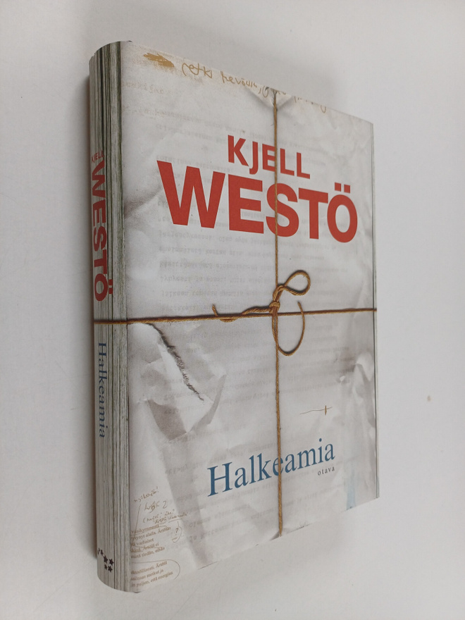 Kjell Westö : Halkeamia : valikoituja tekstejä 1986-2011