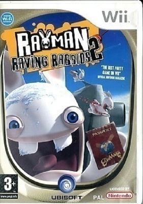 * Rayman Raving Rabbids 2 PAL Wii / Wii U MIB Lue Kuvaus