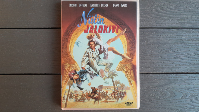 DVD: Niilin Jalokivi (Michael Douglas, Kathleen Turner 1985)